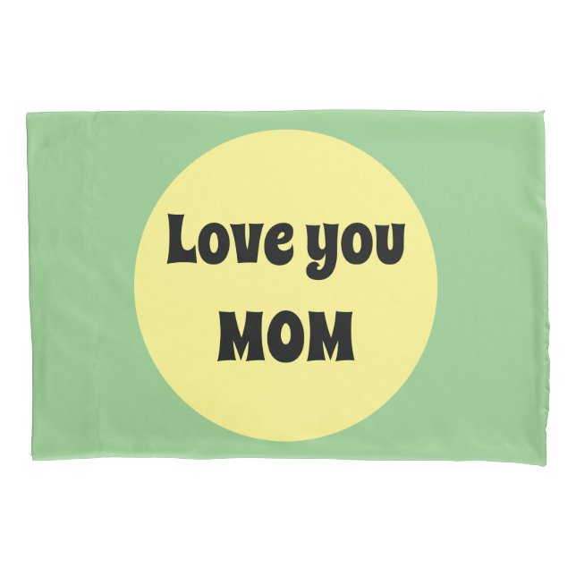 Yellow Big Dot Pillow Case (Front)