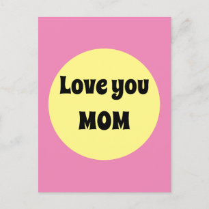 Yellow Big Dot Postcard