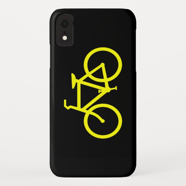 Yellow  Bike Case-Mate iPhone Case (Back)