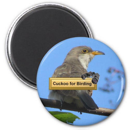 Yellow_billed Cuckoo Birding Magnet Magnet