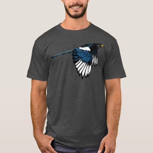 Yellow Billed Magpie T_Shirt