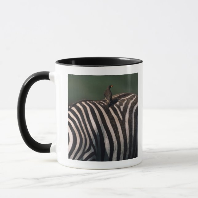 Yellow-billed oxpecker (Buphagus africanus) Mug (Left)