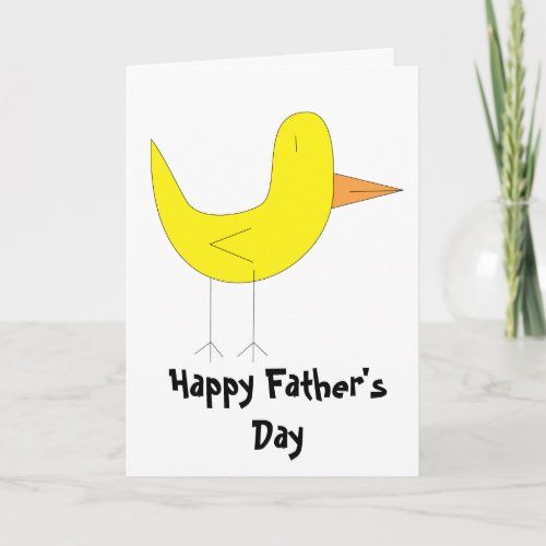 Yellow Bird Card