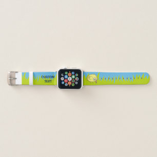 Yellow Bird Cartoon Apple Watch Band
