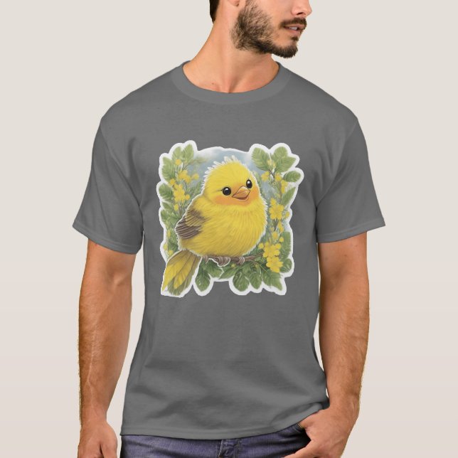 Yellow Bird gift T-Shirt (Front)