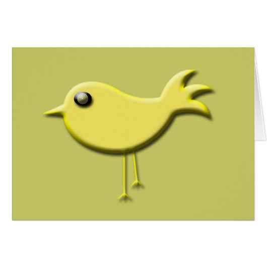 Yellow Bird Gifts Cards (Front Horizontal)