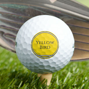 Yellow Bird Golf Balls