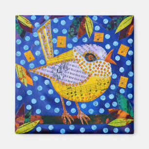 Yellow Bird Magnet