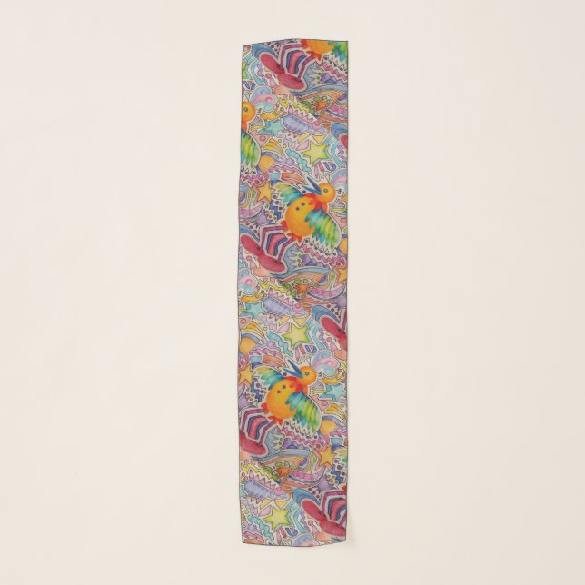 Yellow Bird Scarf (Front)