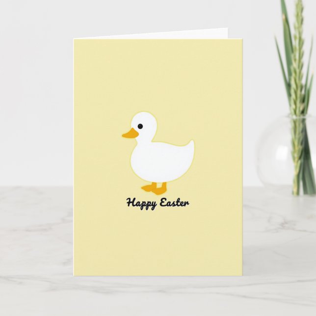 Yellow Bird Springtime Card (Front)