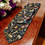 Yellow Birds in the Garden Vintage Victorian Neck Tie<br><div class="desc">Elegant vintage victorian style necktie inspired by the work of William Morris.  Beautiful yellow birds amidst a garden full of flowers.  Perfect for any elegant occasion.</div>