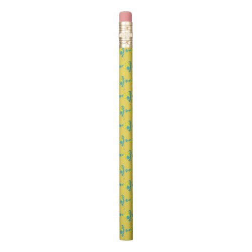 Yellow Birthday Party Hat New Years Celebration Pencil