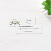 yellow ,black and white Chic discount coupon (Desk)