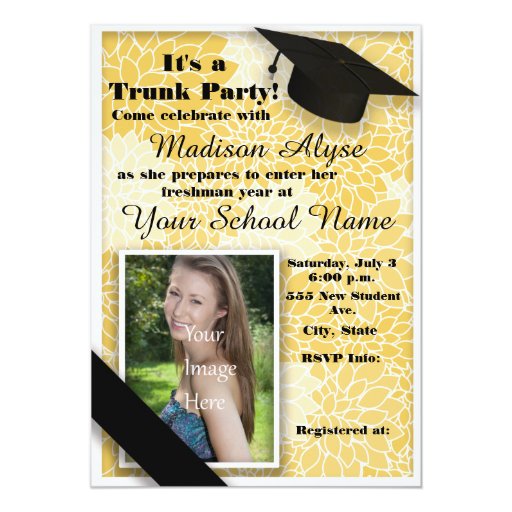Examples Of Trunk Party Invitations 3