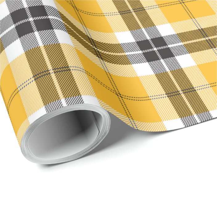 tartan wrapping paper