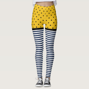 Team Stripes Gold/Yellow, Black, and White Striped (#2) Leggings – The  Uncommonwealth of Kentucky