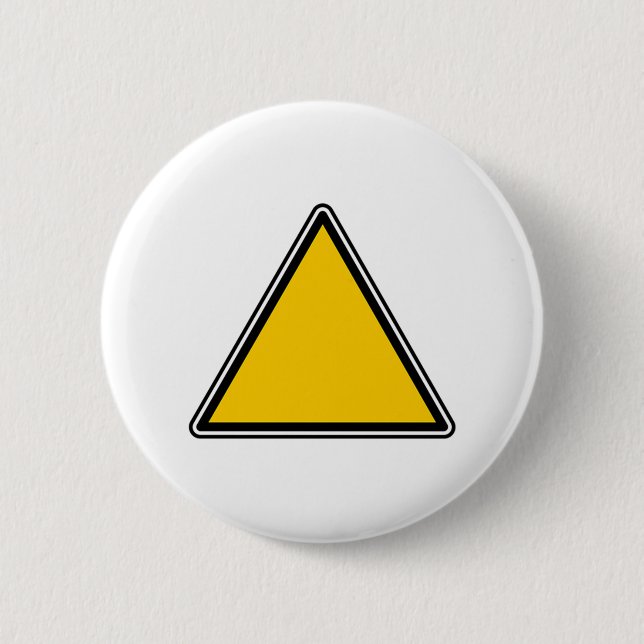 Yellow Blank Sign Button (Front)