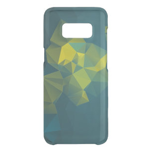 Yellow Blue Abstract Pyramid Pattern Uncommon Samsung Galaxy S8 Case
