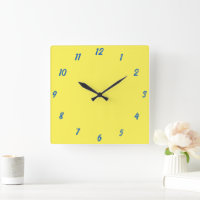 Yellow Blue Classy Elegant Custom Color Cute Gift
