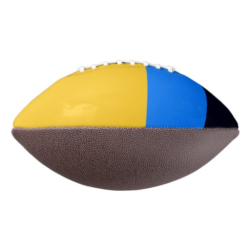 Yellow Blue Football