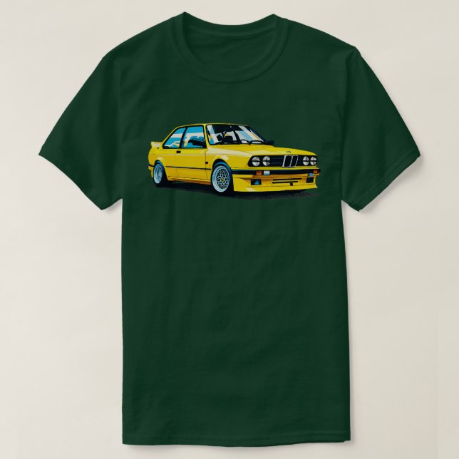 Yellow bmw 1 T-Shirt (Design Front)