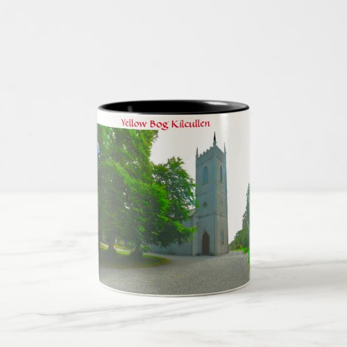 Yellow Bog Kilcullen  Kildare Two_Tone Coffee Mug