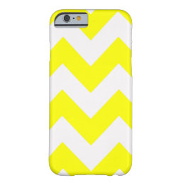 Yellow Bold Chevron Barely There iPhone 6 Case