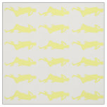 Yellow Bold Mod GoGo Girls Fabric