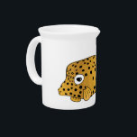 Yellow boxfish cartoon illustration  beverage pitcher<br><div class="desc">Yellow boxfish cartoon illustration</div>