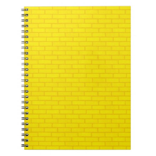 Yellow Brick Notebook