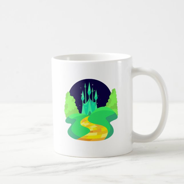 yellow brick road coffee mug (Right)