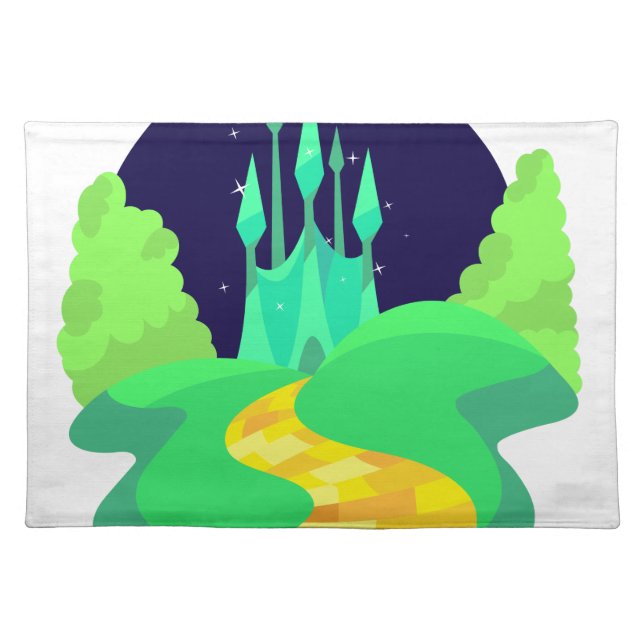 yellow brick road placemat (Front)