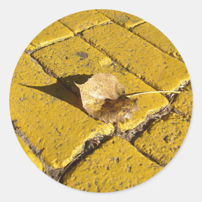 yellow brick road sticker | Zazzle