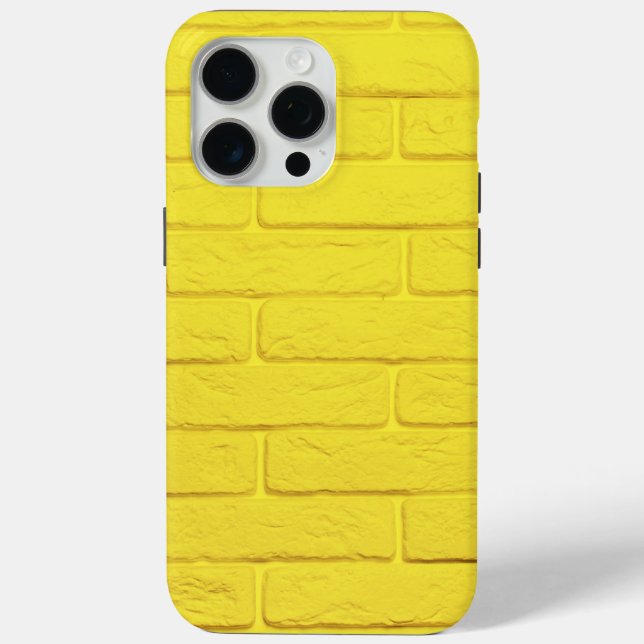 yellow brick wall Case-Mate iPhone case (Back)