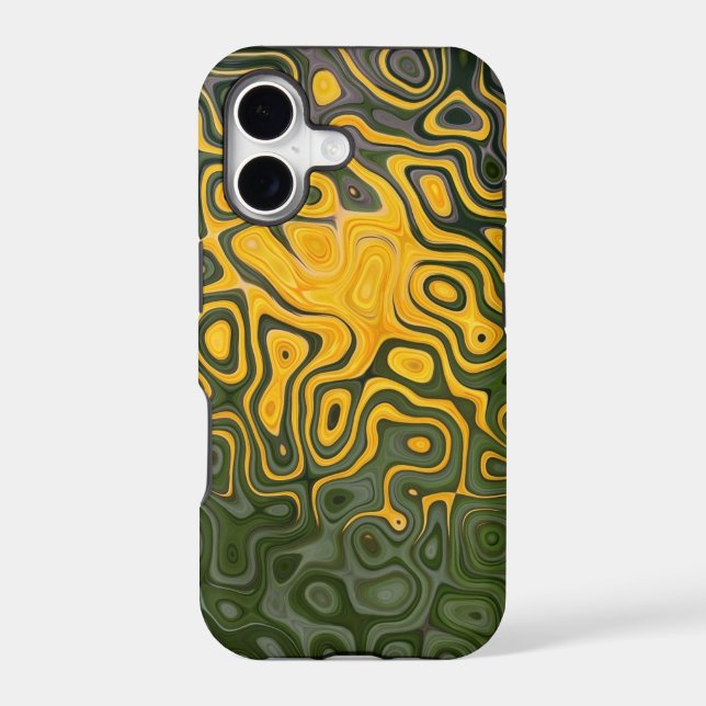 Yellow, Brown Case-mate Barely There iPhone 5 Case (Back)