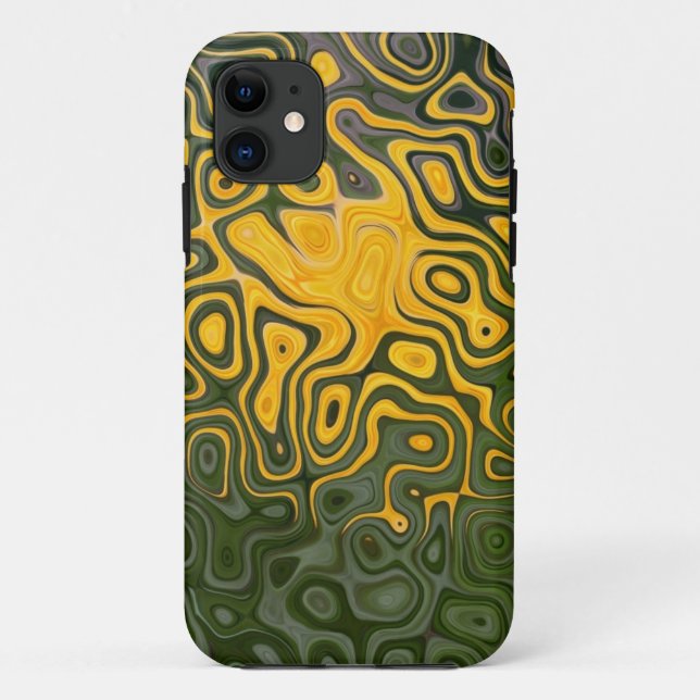Yellow, Brown Case-mate Barely There iPhone 5 Case-Mate iPhone Case (Back)