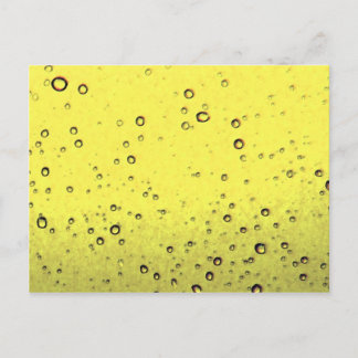 Yellow Bubbles Postcard