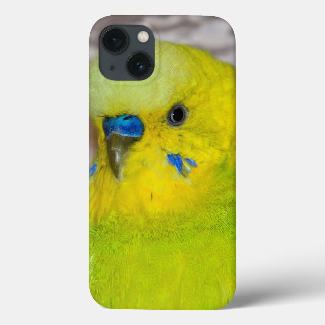 Yellow Budgie iPad Mini Case (Back)