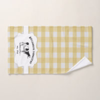 Black and White Buffalo Plaid Bath Towel Set, Zazzle in 2023