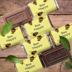 Yellow Bumblebees Bee Happy Hershey's Miniatures