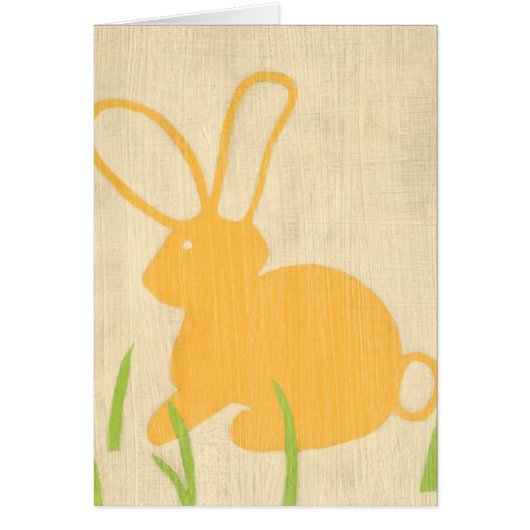 Yellow Bunny and Green Grass by Chariklia Zarris (Front)