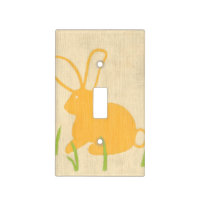 Yellow Bunny and Green Grass by Chariklia Zarris