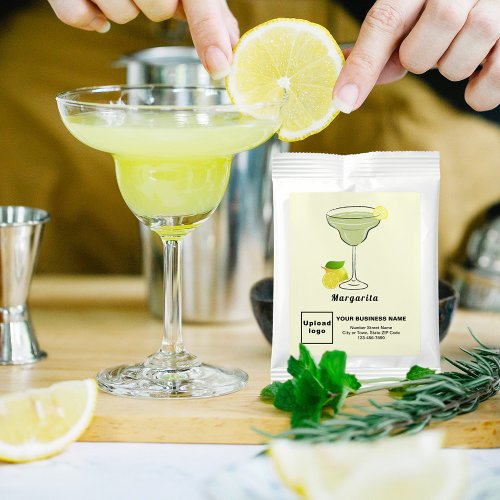 Yellow Business Brand on Margarita Drink Mix
