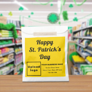 Yellow Business Brand, St. Patrick's Day, Favor Bag