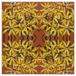 Yellow butterflies and Bees Fabric