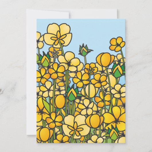 Yellow Butterflowers (Front)