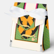Yellow Butterfly Favor Box