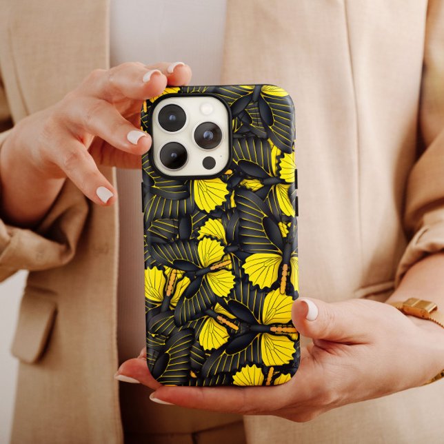 Yellow Butterfly Hive iPhone | Butterfly iPhone 13 Case-Mate iPhone Case (Creator Uploaded)