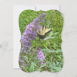 Yellow Butterfly Note card
