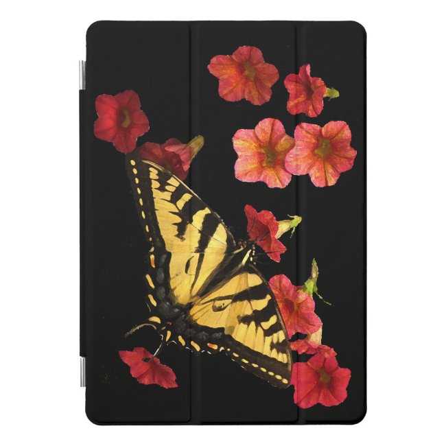 Yellow Butterfly on Red Flowers 10.5 iPad Pro Case